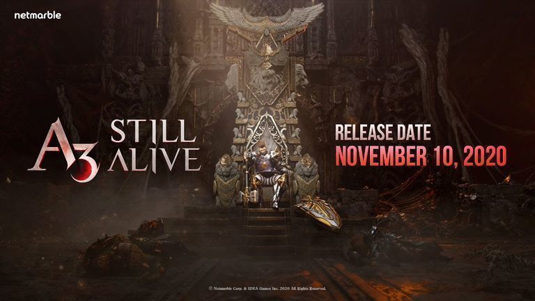 Prepárate para sobrevivir la oscuridad con el lanzamiento global de A3: STILL ALIVE el 10 de Noviembre